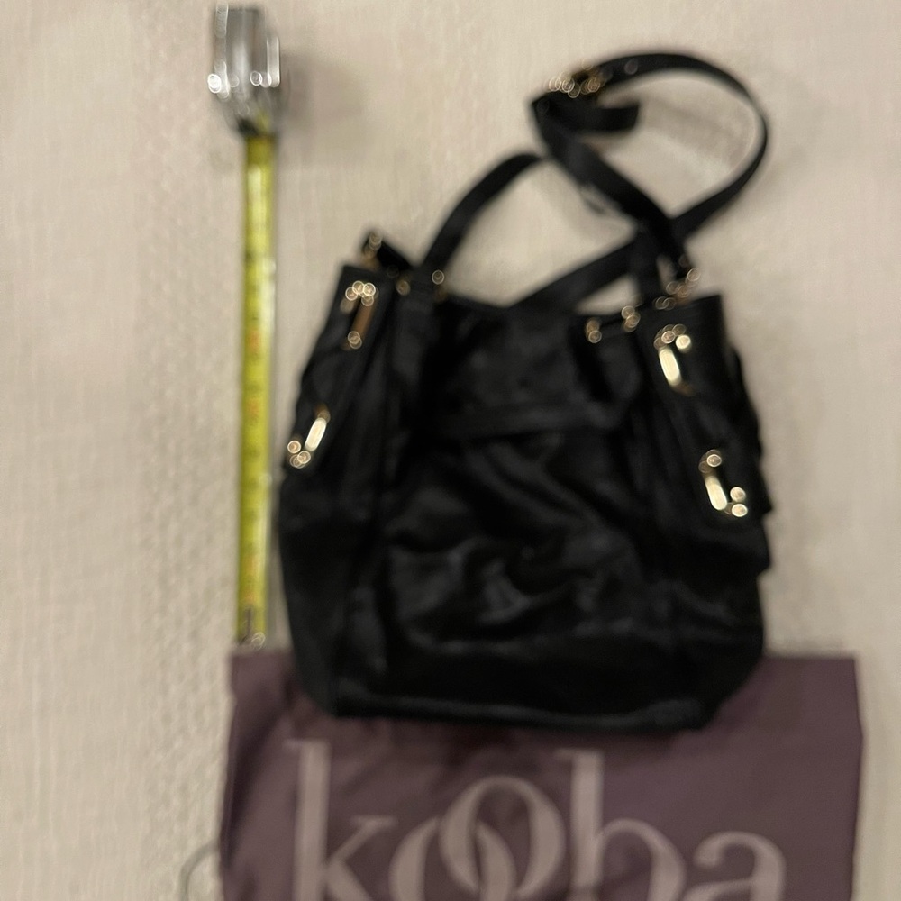 Kooba Asher Black Tote Bag - Picture 11 of 12